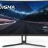 27" Монитор Digma Overdrive 27A510F,  1920x1080,  VA,  165Гц,  2хHDMI,  1хDP,  изогнутый, черный [dm27vg01]